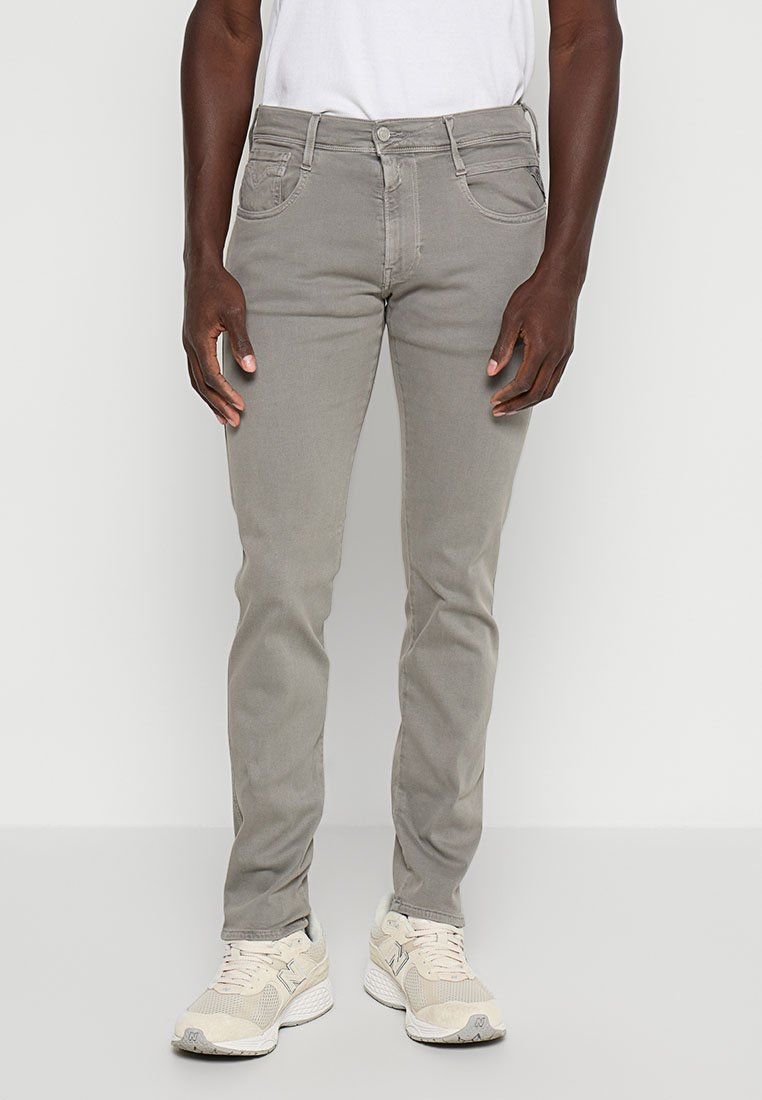 Replay Slim fit jeans grijs Replay Slim fit jeans grijs
