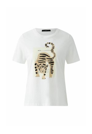Oui, T-shirt print - white