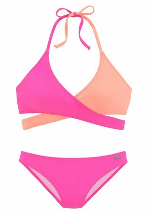 TRIANGEL - Bikini - pink/orange