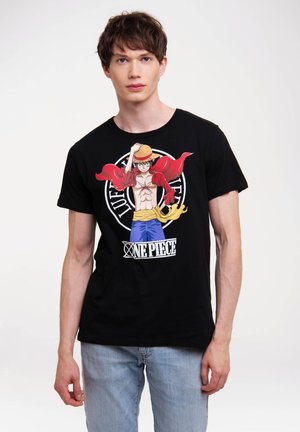 LUFFY NEW WORLD - T-shirt print - schwarz