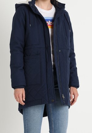 Parka - mottled dark blue