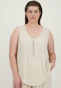 ONLY Carmakoma NISKA - Blouse - linenwhite