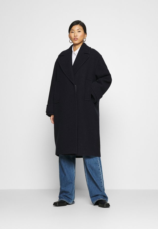 EGG SHAPED COAT - Frakker / klassisk frakker - navy blue