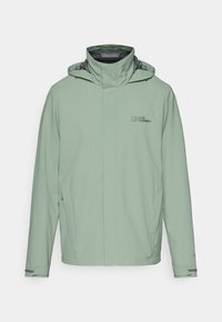 TRAILTIME 2L JKT M - Vandeniui atspari striukė - eucalyptus