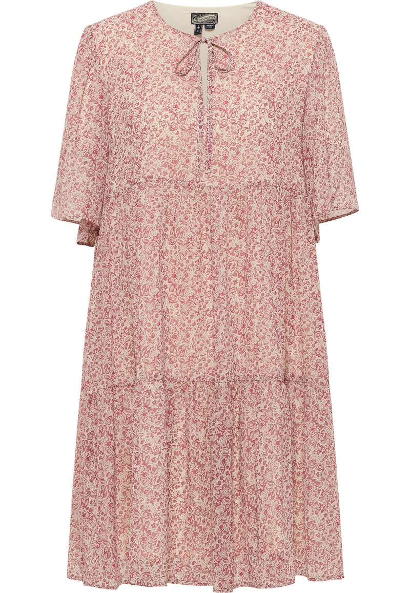 dreimaster Jurk beige