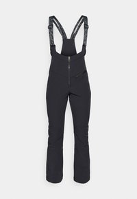 STRUTT BIB PANTS - Lumelauapüksid - black
