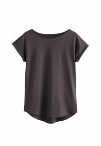 REGULAR FIT - ROUND NECK - T-shirt basic - shale brown