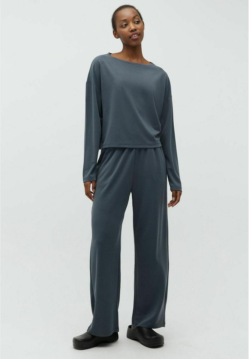 mbyM ANJELICA LONG - Broek - magnet/grijs - Zalando.be