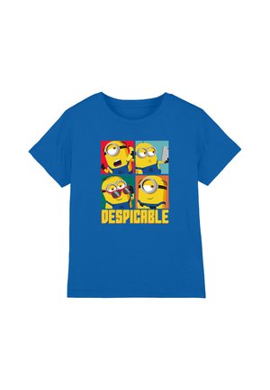 Universal Studios, DESPICABLE ME 4/MINIONS SQUARE UNISEX - Print T-shirt - royal blue