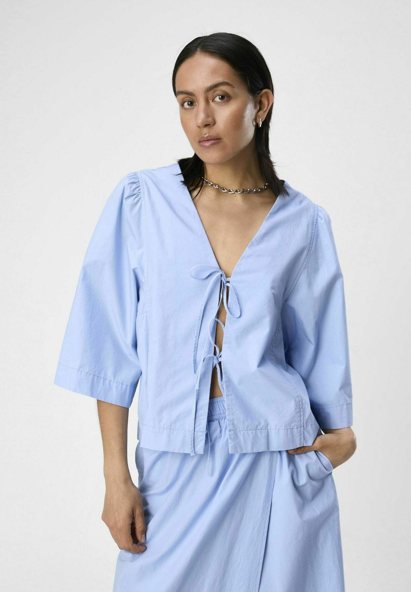 Matima Ss Tee Brunnera Blue main image 1