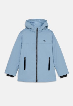Calvin Klein Jeans TECHNICAL HOODED JACKET - Übergangsjacke - faded denim