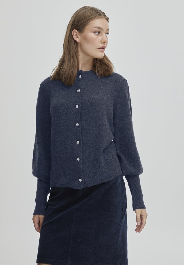 PZASTRID - Strickjacke - dark sapphire