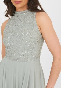 BEAUUT EMBELLISHED - Koktejlové šaty / šaty na párty - sage green