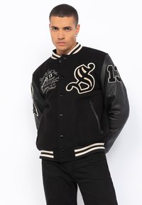 Schott Lederjacke - noir