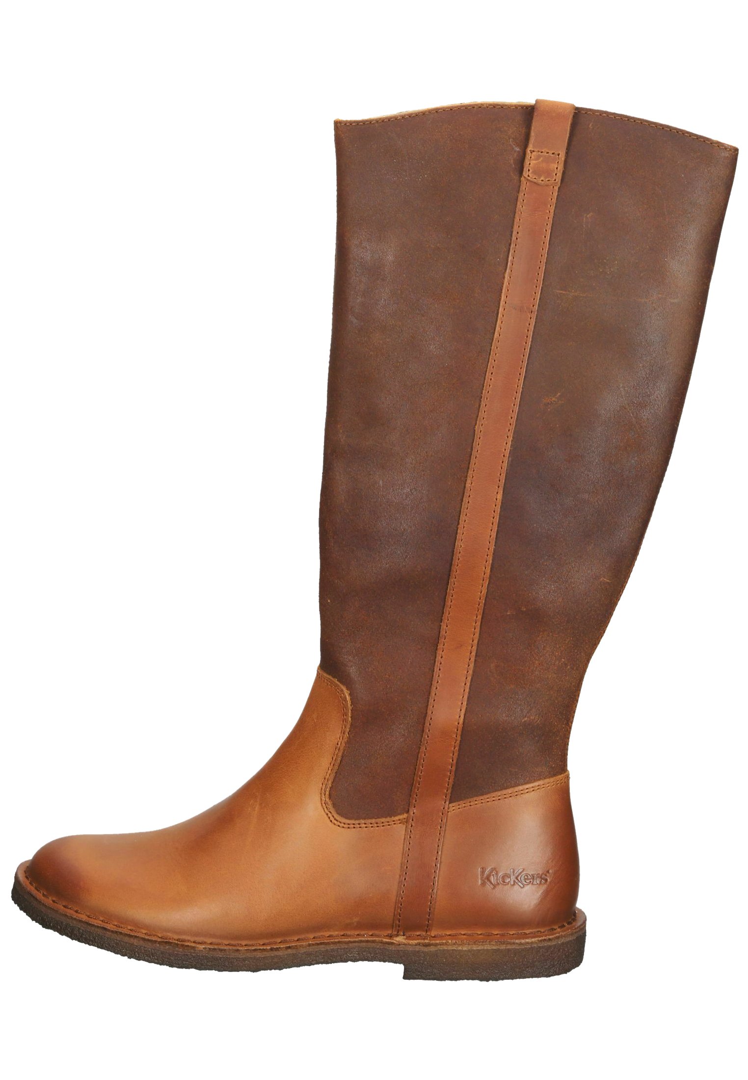 bottes kickers camel