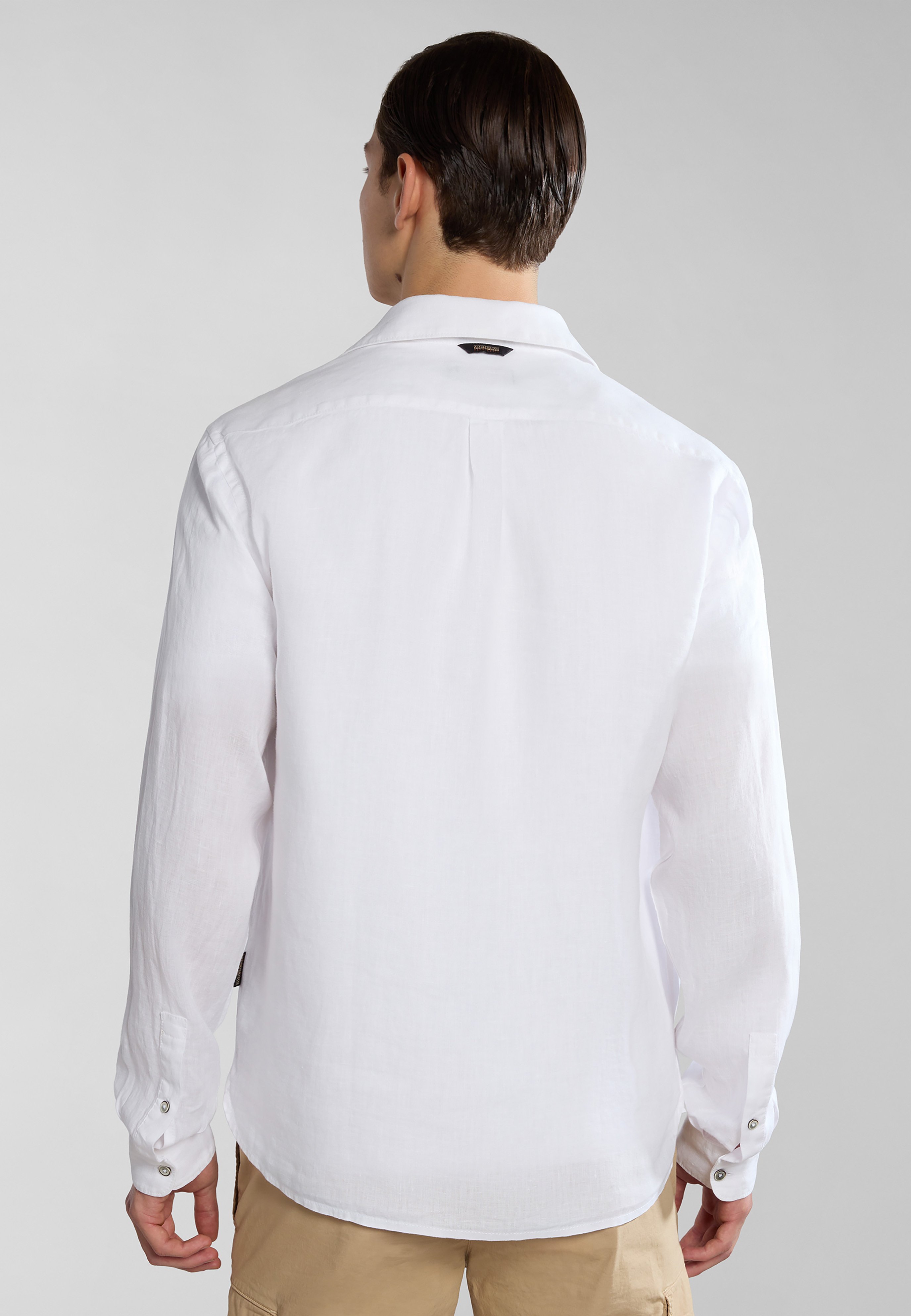 Napapijri Chemise - check cba/blanc