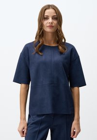 Blouse - navy blue