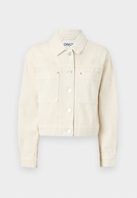 ONLMILLY BOXY JACKET - Džinsinis švarkelis - ecru