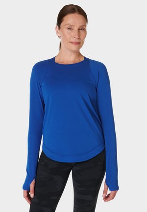 BREATHE EASY - Longsleeve - lightning blue