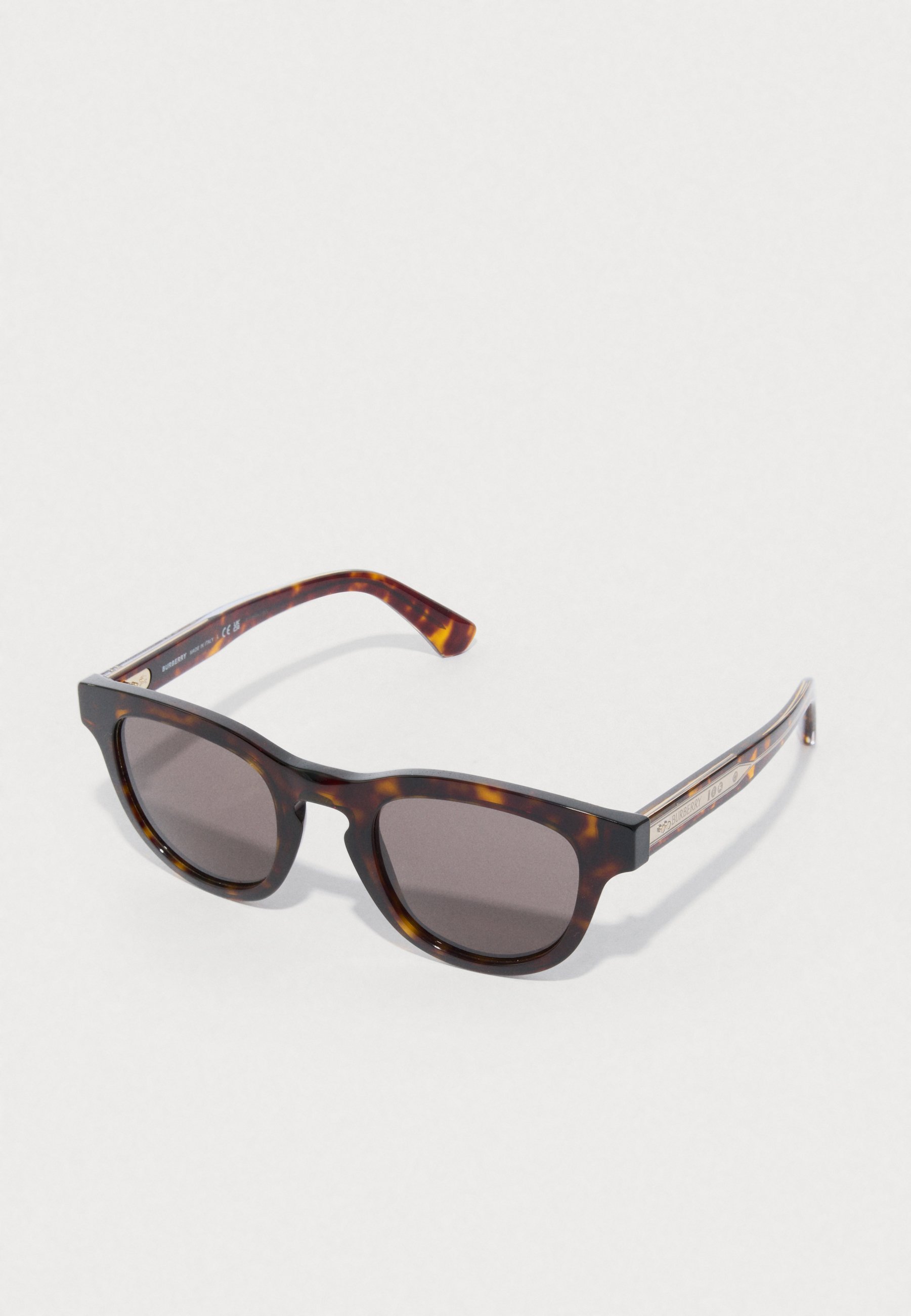 NWT Burberry Tortoiseshell Frame Sunglasses with Dark Gray Lenses Opticontacts.com -- Burberry 0BE4453 main image 3