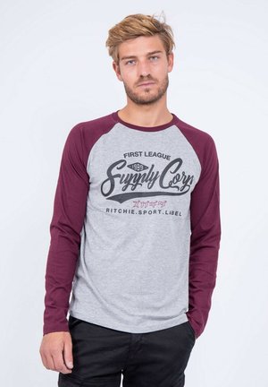 Ritchie Jeans COL ROND - T-shirt à manches longues - violet