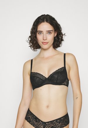 PILA COVERING UNDERWIRED BRA - Bügel BH - black