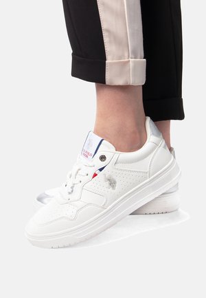 U.S. Polo Assn., KOSMO - Sneakers - whi-sil