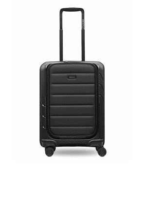 ESSENTIALS 4-ROLLEN KABINENTROLLEY  SOFT-POCKET LAPTOPFACH - Bagage / koffer - black