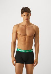 Nike Underwear ESSENTIAL TRUNK 3 PACK - Uske bokserice - black