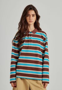 NORR DAGMA - Longsleeve - brown blue