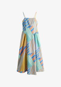 Non sélectionné, blue/orange stripe