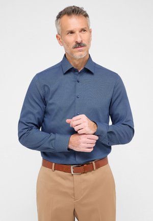 Eterna BAUMWOLLHEMD - SLIM FIT - Hemd - dunkelblau