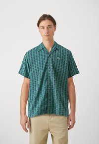 Lacoste - MONOGRAM  - Shirt - navy blue/sorrel Thumbnail Image 1