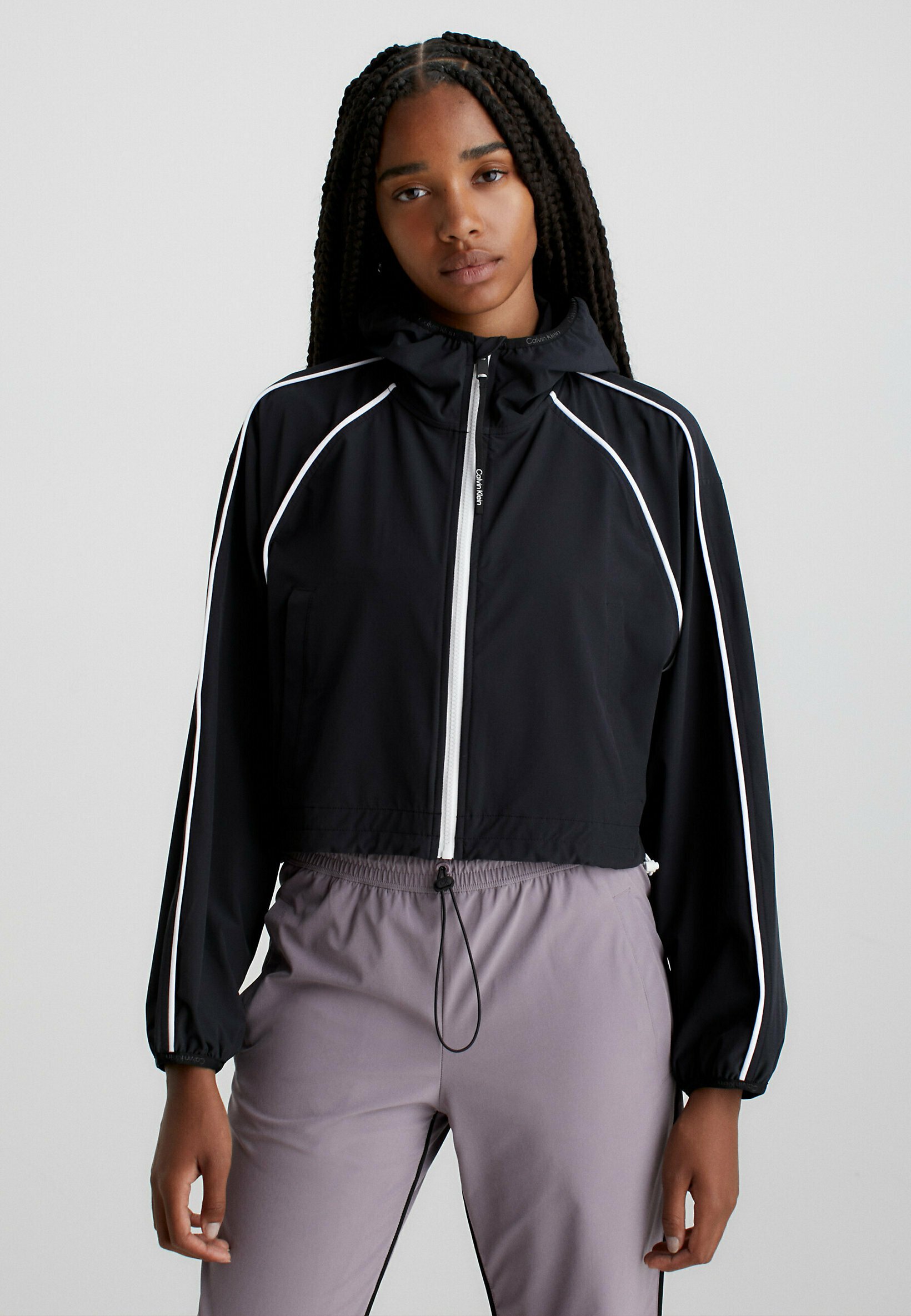 calvin klein black beauty jacket