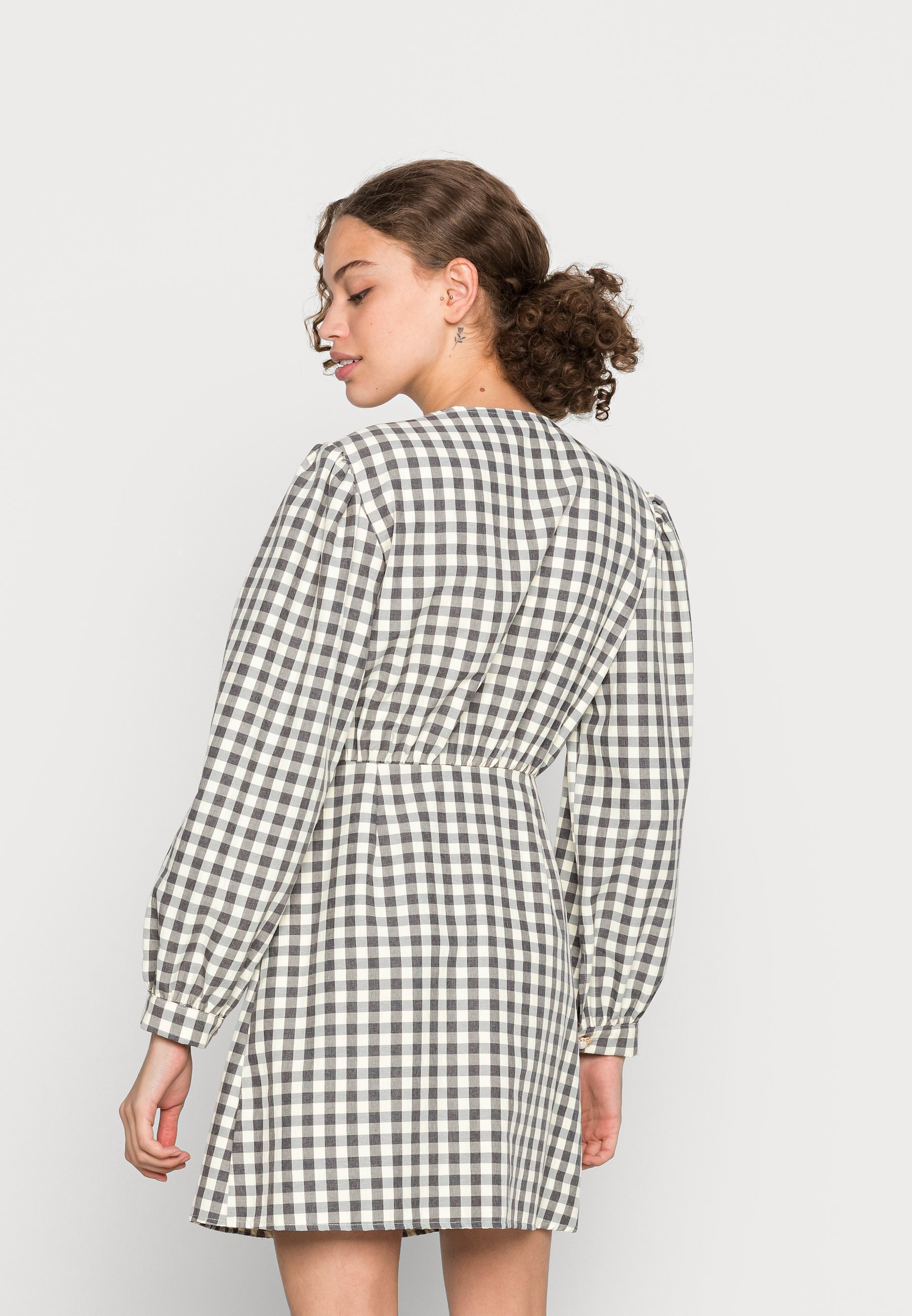 zara dogtooth shirt