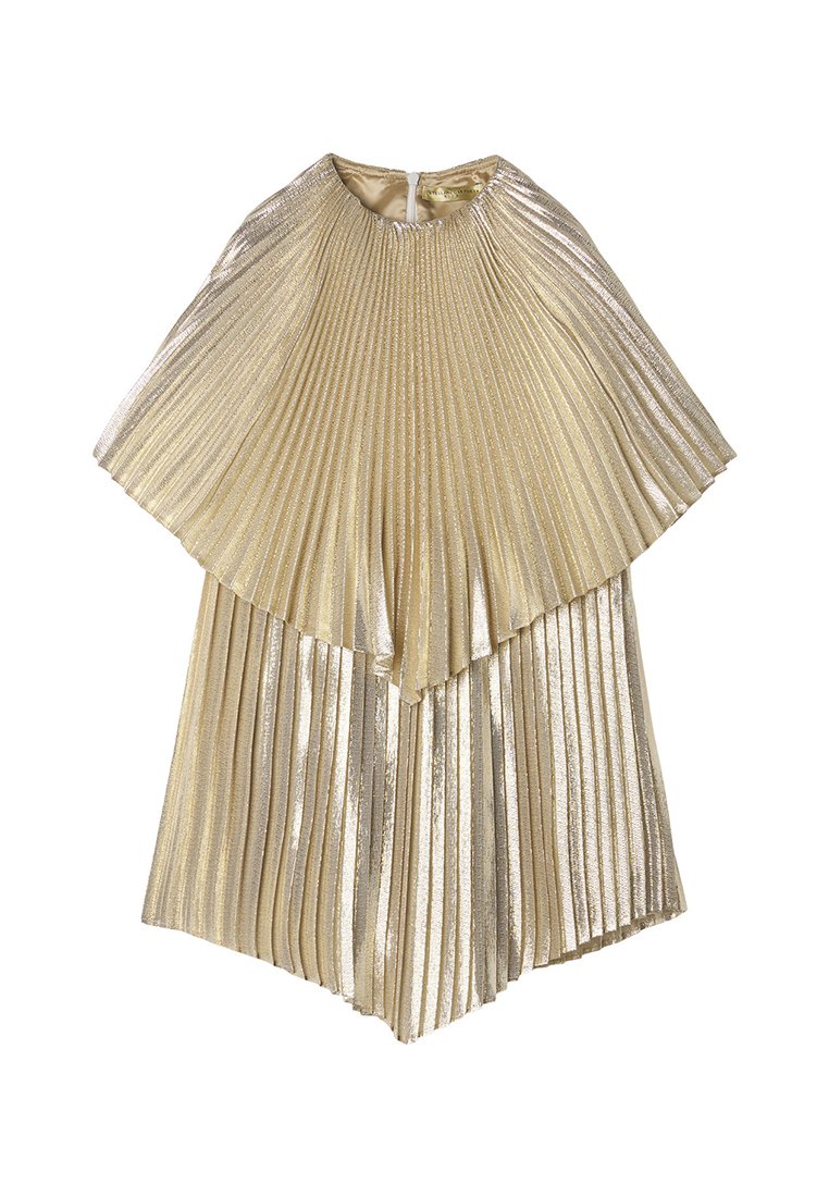Stella McCartney Kids Jurk goudkleurig Stella McCartney Kids Jurk goudkleurig