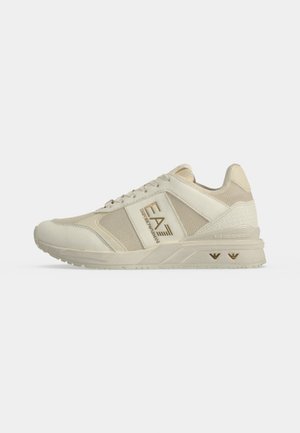 EA7 Emporio Armani, EVO UNISEX - Маратонки - off white/light gold coloured