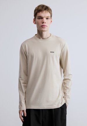 TEE LONG - Μπλούζα με μακριά μανίκια - light beige