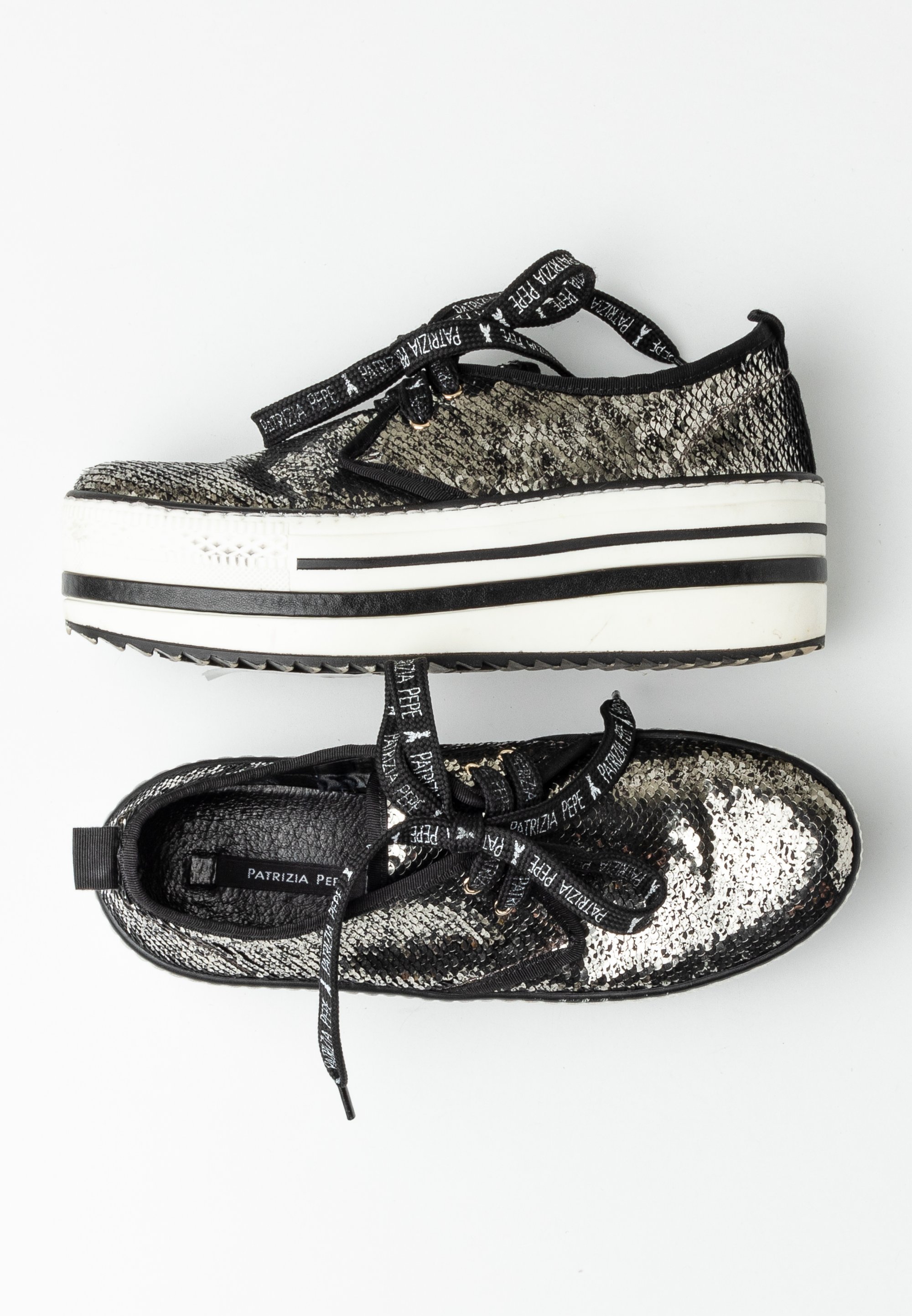 Patrizia Pepe Trainers black (Pre-owned) Zalando