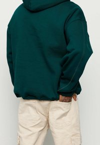 Multiply Apparel Felpa con cappuccio - dark green