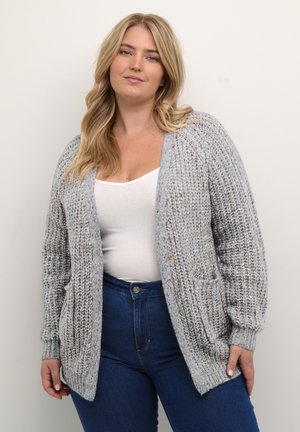 Cardigan - chambray blue multi melange