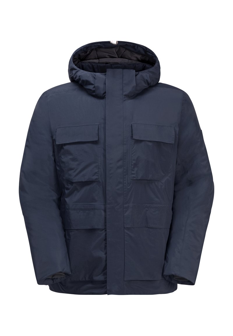 Jack Wolfskin Winterjas donkerblauw denim
