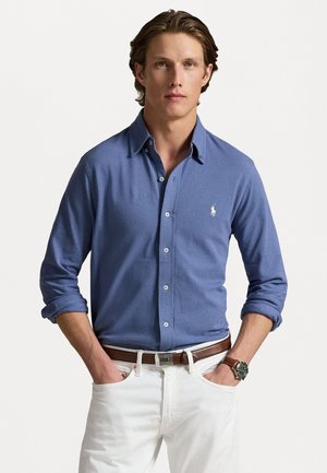 FEATHERWEIGHT MESH SHIRT - Button down-skjorte - capri blue
