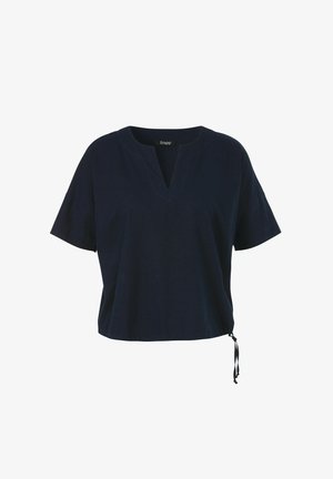 frapp, BLUSE - Basic T-shirt - dunkelblau