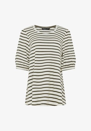 Yours Clothing, PLUS SIZE KNITTED TOPS - Printtipaita - off white