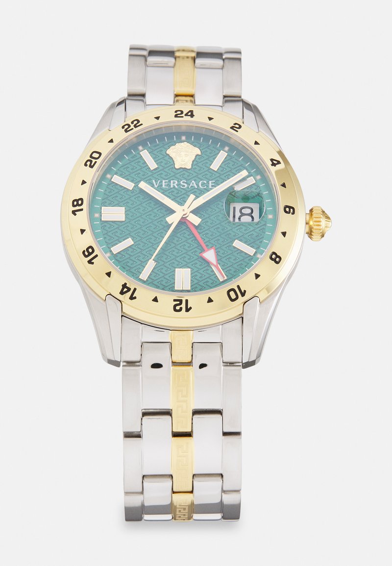 Versace Watches - GRECA TIME  - Sat - silver-coloured/green dial, Povećaj