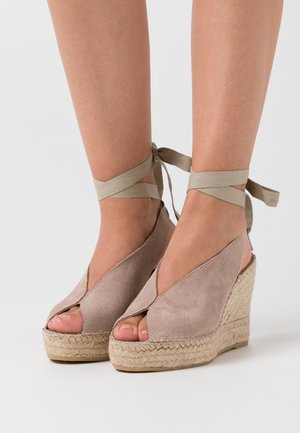 Vidorreta Sandales à talons hauts - taupe