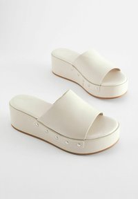 Next FOREVER COMFORT STUDDED REGULAR FIT - Platt slip-in - bone