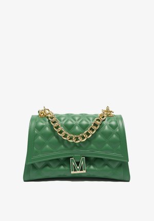 Marc Ellis Sac bandoulière - dark green and gold