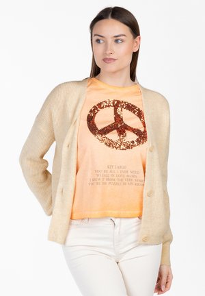 Key Largo PULLOVER - Strickjacke - marzipan